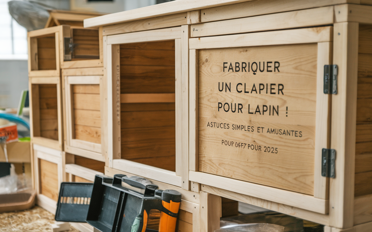 Fabriquer un clapier pour lapin : astuces simples et amusantes pour 2025