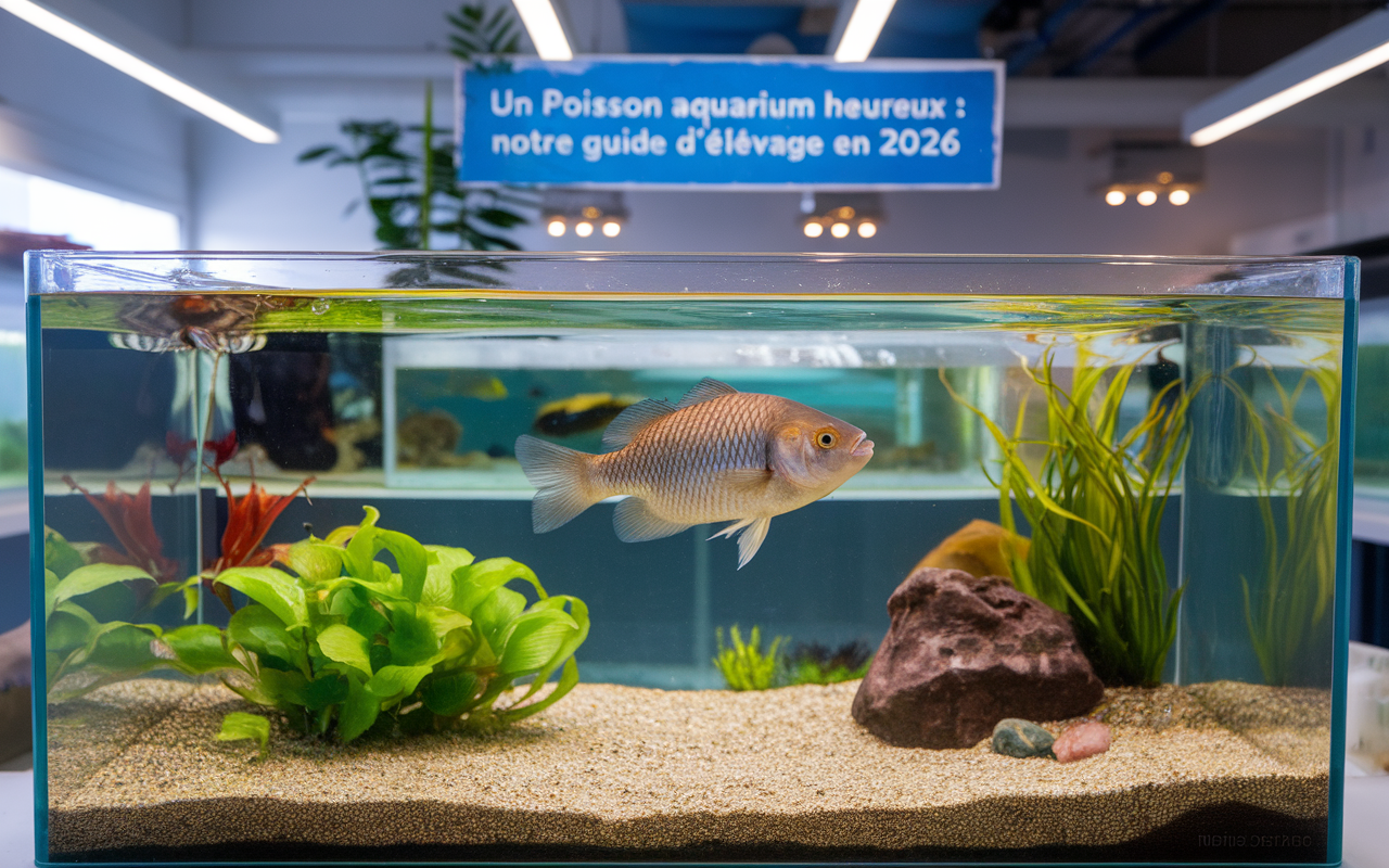 « Un poisson aquarium heureux : notre guide d'élevage en 2026 »
