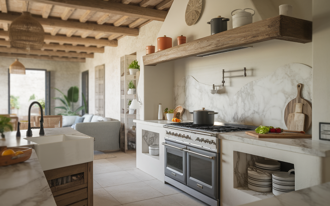 Prestige intemporel : relook cuisine bois en gardien de charme moderne