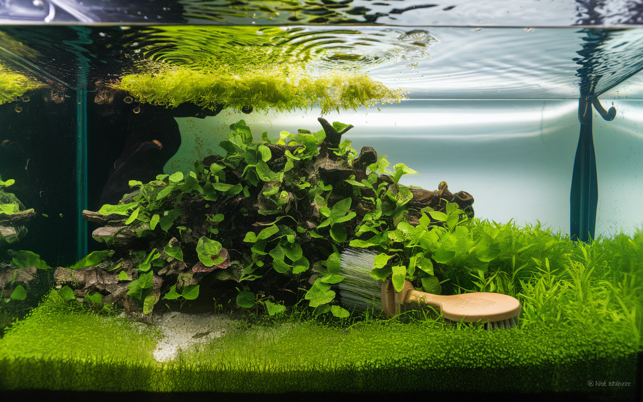 Comment transformer un aquarium à eau verte en bijou aquatique