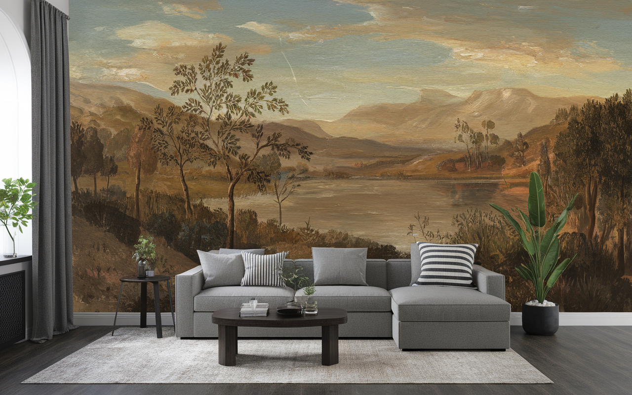 Donner un effet peinture murale à votre salon : les astuces clés
