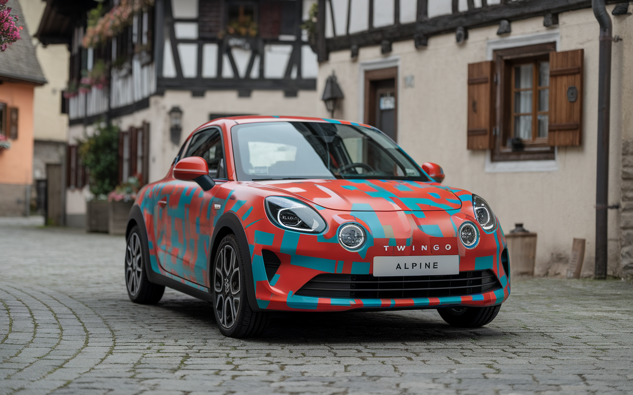 Twingo alpine : retour en flèche d'une icône au style effréné